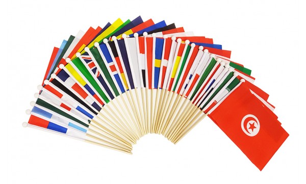 2022 World Cup Plinth Table Flag Pack